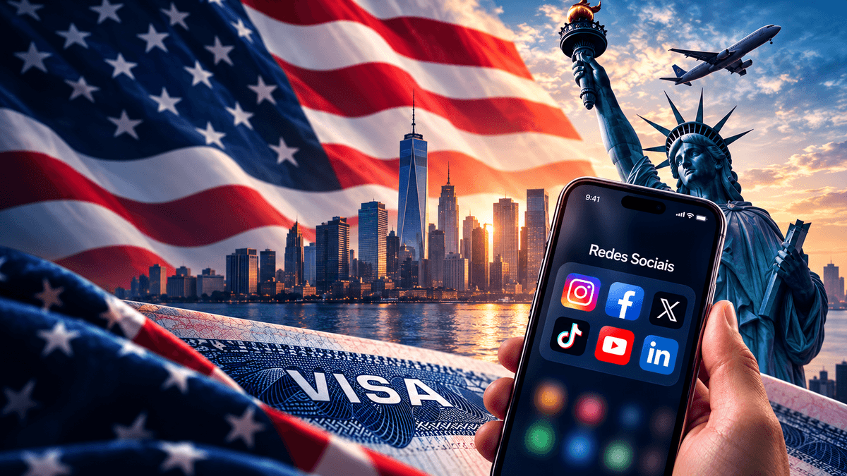 EUA ampliam revisão de redes sociais para vistos e incluem novas categorias